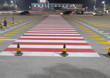 Түркістан облысында жол белгілері жаңартылуда