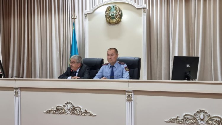 Полицейлер мал ұрлығын ашу мен алдын алу үшін жиын ұйымдастырды