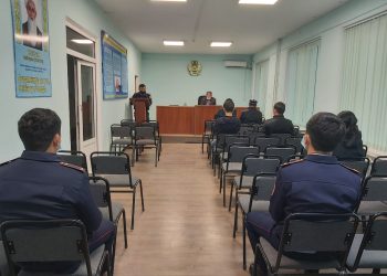 Қазақстан Республикасы Ішкі Істер министрлігінің Қарағанды академиясына түсуге  10 шақты оқушы ниет білдірді