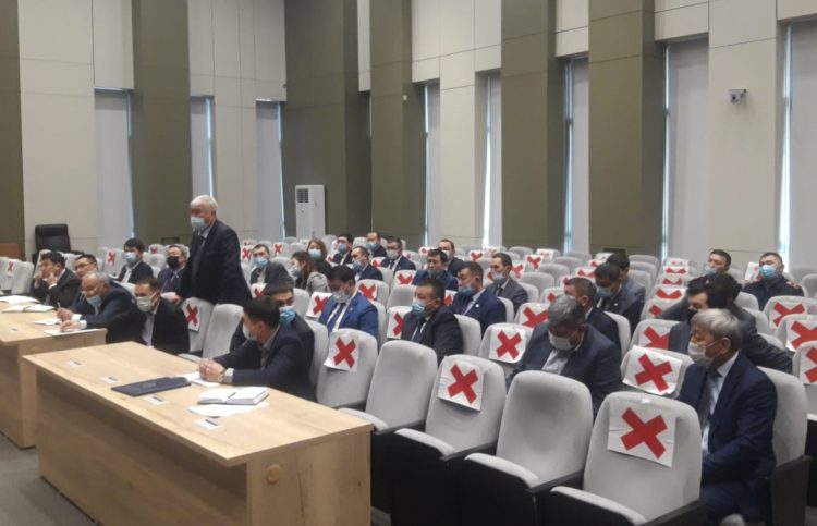 Түркістан облысының полицейлері террористік тұрғыдан осал нысандар бойынша кездесу өткізді