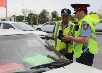 «Қорғау-Қауіпті жүргізуші» бағдарламасы Түркістан облысында іске қосылып, арнайы рейд жүргізілді