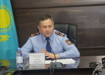 Полиция департаменті бастығының орынбасары Қ.Сахов Мемлекет басшысының тапсырмасын іске асыру мақсатында маңызды жиналыс өткізді