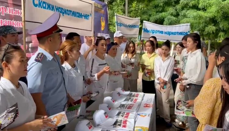 Түркістан облысының полицейлерімен жыл басынан бері заңсыз айналымнан 130 келіге жуық есірткі заты тәркіленді