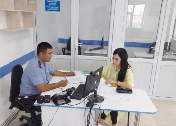 Полицейлер оқушылар мен студенттердің қатысуымен «Ашық есік» күнін өткізді