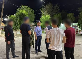 Полицейлермен «Түнгі қаладағы балалар» іс-шарасы кезінде 1100-ден астам объект тексеріліп, 500-ден аса хаттама толтырылды