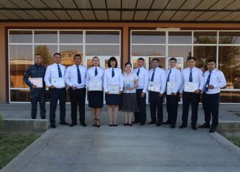 «Конституция күні» мерекесіне орай Түркістан облысының үздік полицейлері марапатталды