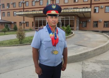 Түркістан облысының полицейі Нұрқанат — әлемдік жарыста топ жарып, алтын алды