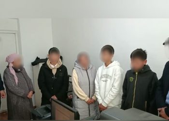 Полицейлер облыс орталығындағы аялдаманы бұзған жасөспірімдерді анықтады