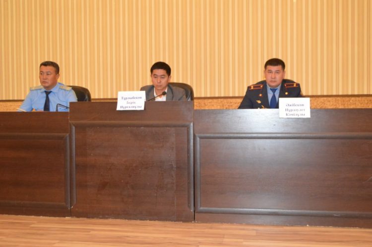 Жасөспірімдер арасындағы  қылмыстарды  болдырмау мақсатында кездесу өткізілді