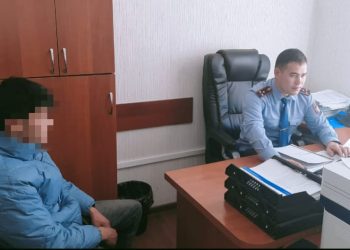 Түркістан облысының полицейлері автокөлік ұрлады деген күдікпен ер адамды ұстады