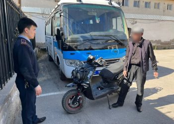 Полицейлер тұрғынның скутерін ұрлаған жас жігітті анықтады